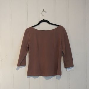 Taupe Laura Byrnes Top